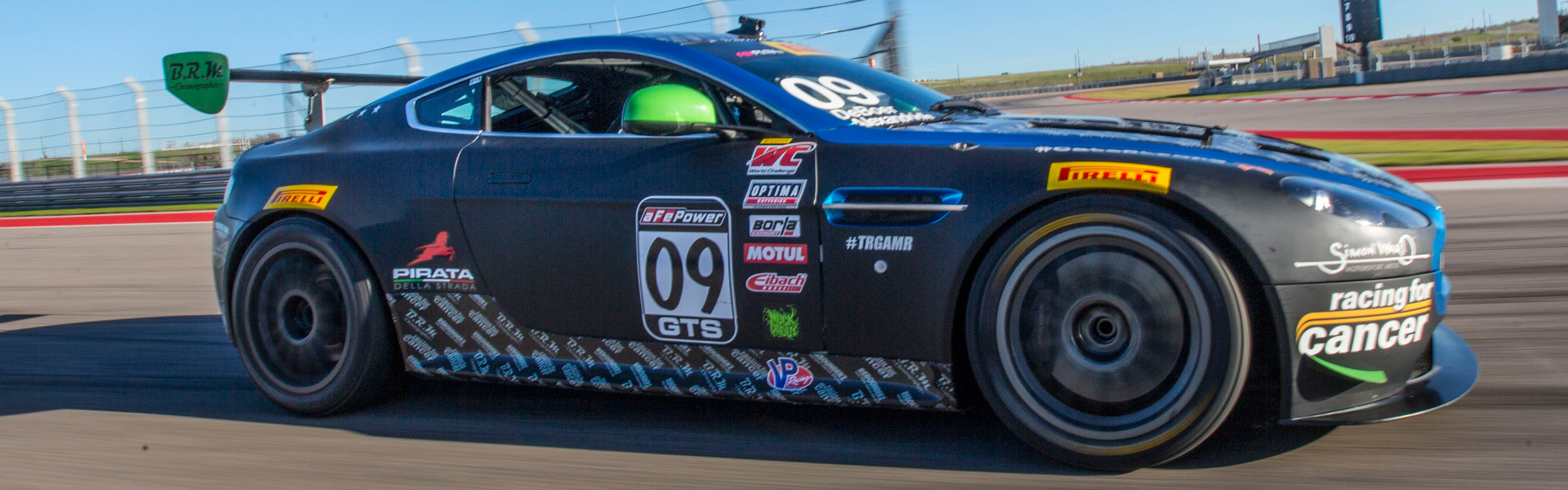 Race Car on Track