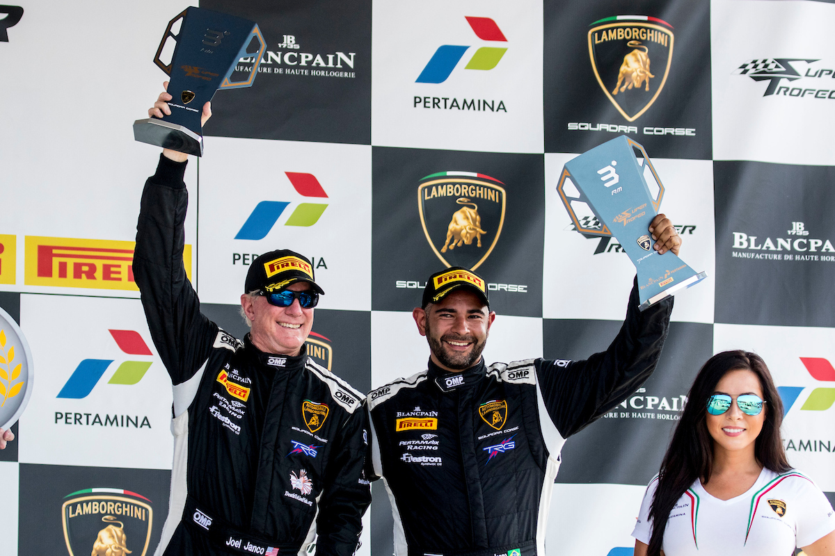 TRG Adds Another Podium to Racing History at VIR ― This Time, with Lamborghini