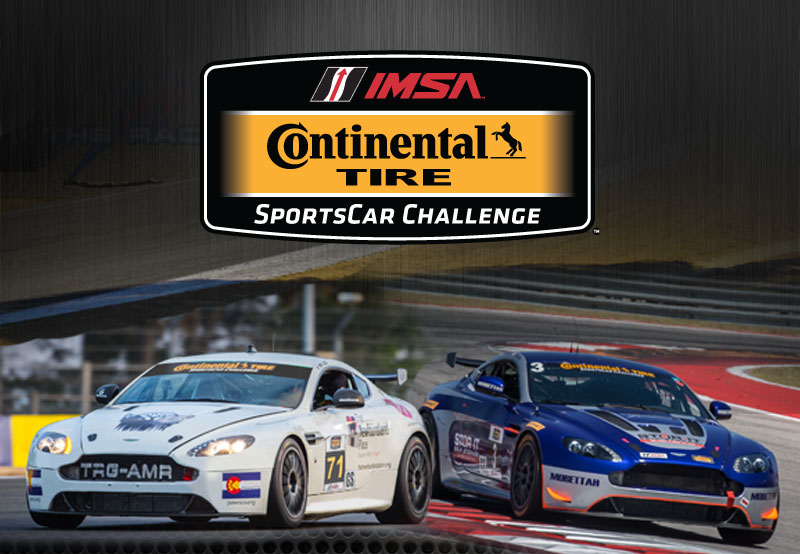 TRG to Hit the Ground Roaring at Laguna Seca: Team Returns to the Continental Tire Sportscar Challenge with a Two-Car Aston Martin Line-up