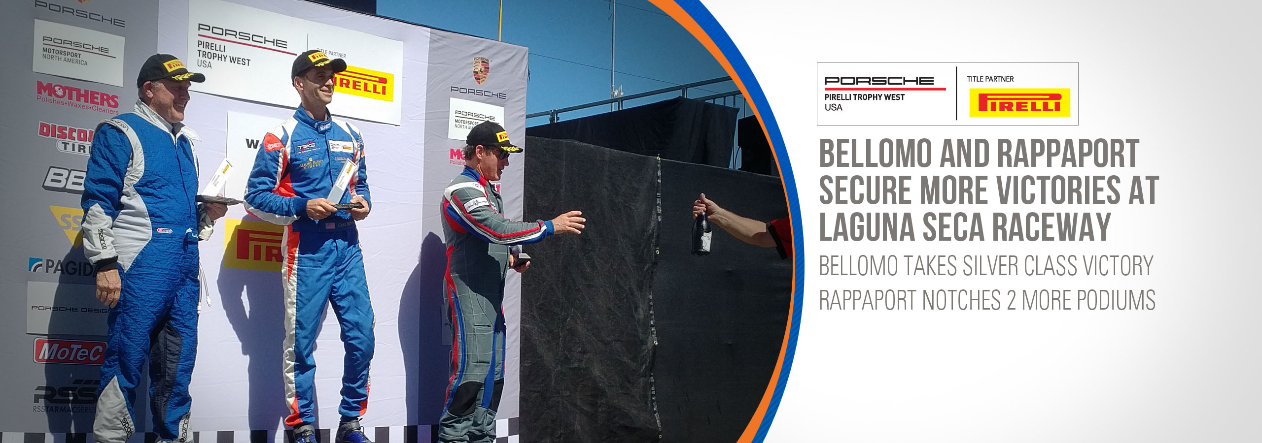 Bellomo and Rappaport Secure More Victories at Laguna Seca Raceway