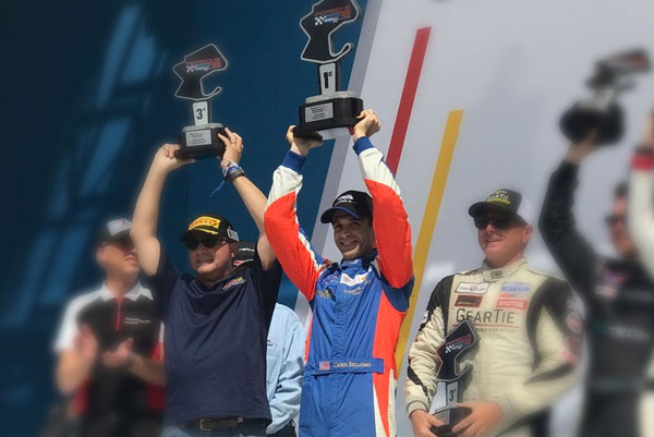 2018 Porsche Rennsport Reunion VI at WeatherTech Raceway Laguna Seca. <br />Chris Bellomo Victorious and IGTC 8 Hour announcement