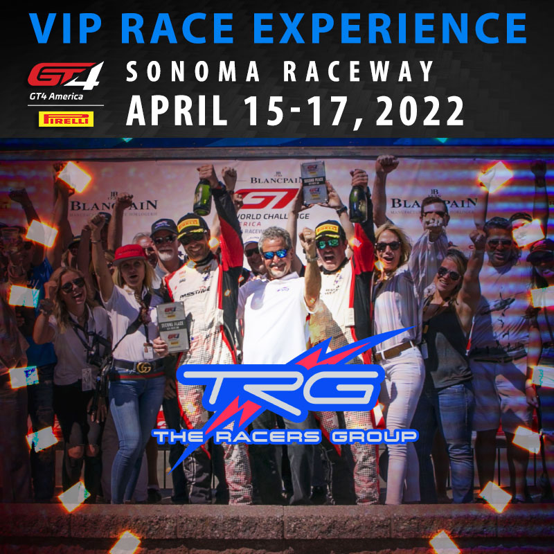 Sonoma Raceway VIP Race Experience 